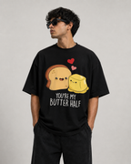 Butter half