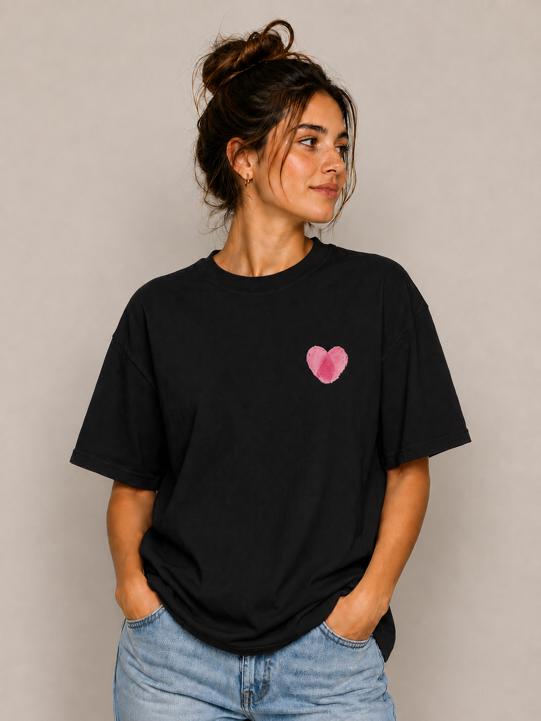 thumb print heart